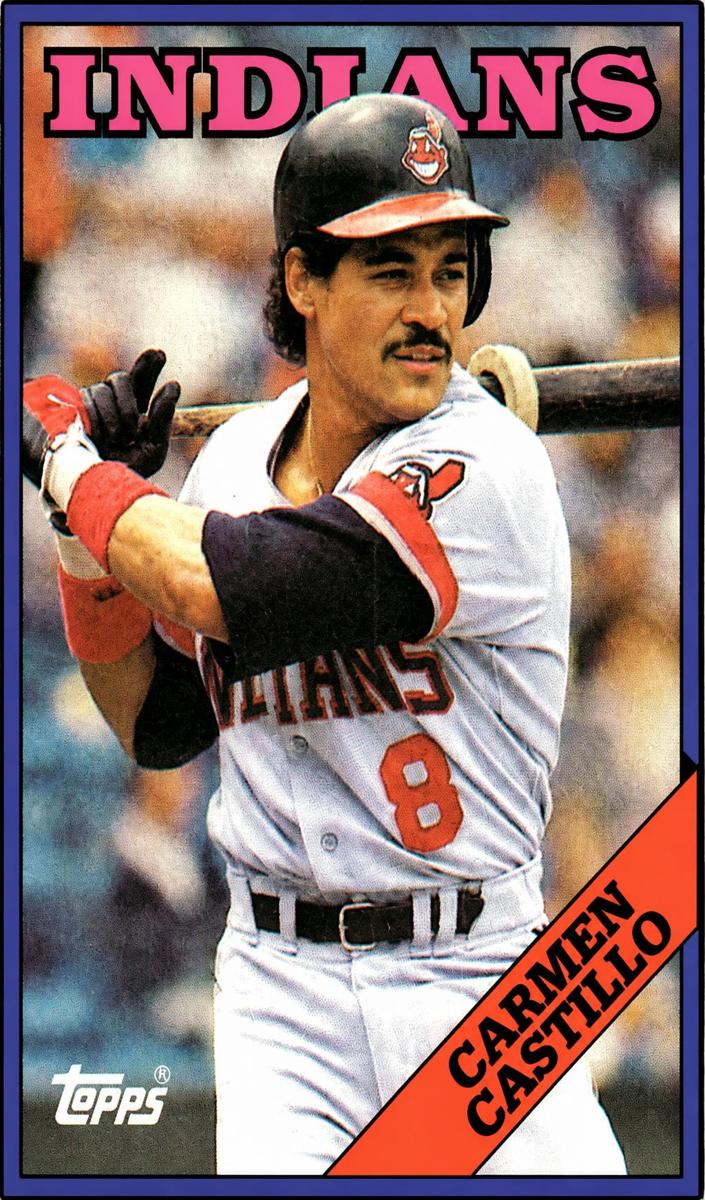 1988 Topps Carmen Castillo #341 card