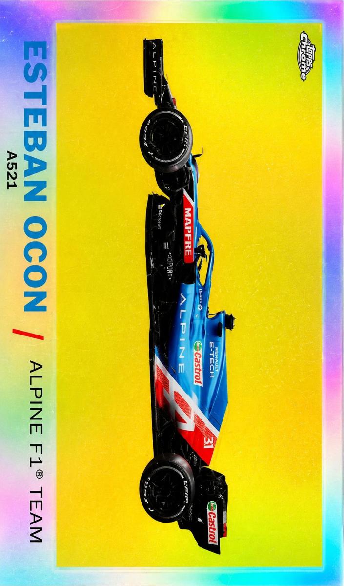 2021 Esteban Ocon #T61-EO