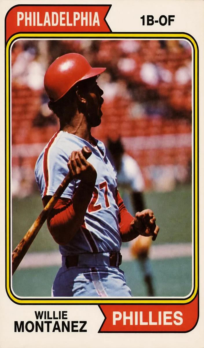 1974 Willie Montanez #515