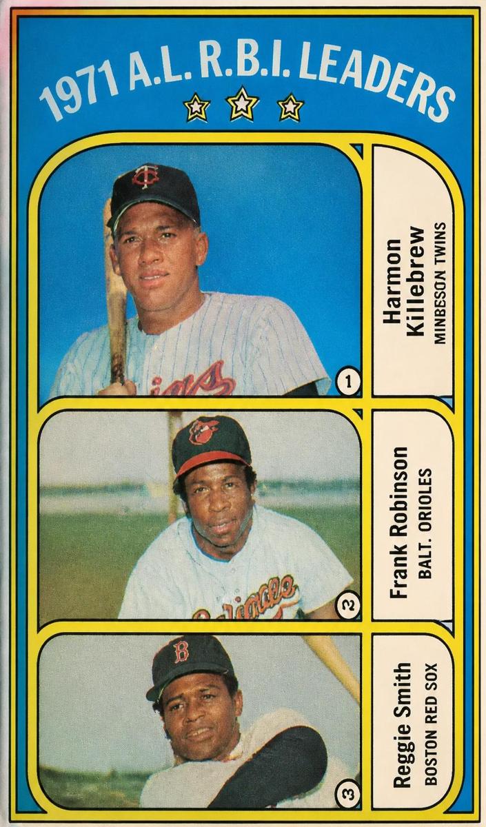 1972 A.L. R.B.I. Leaders #88