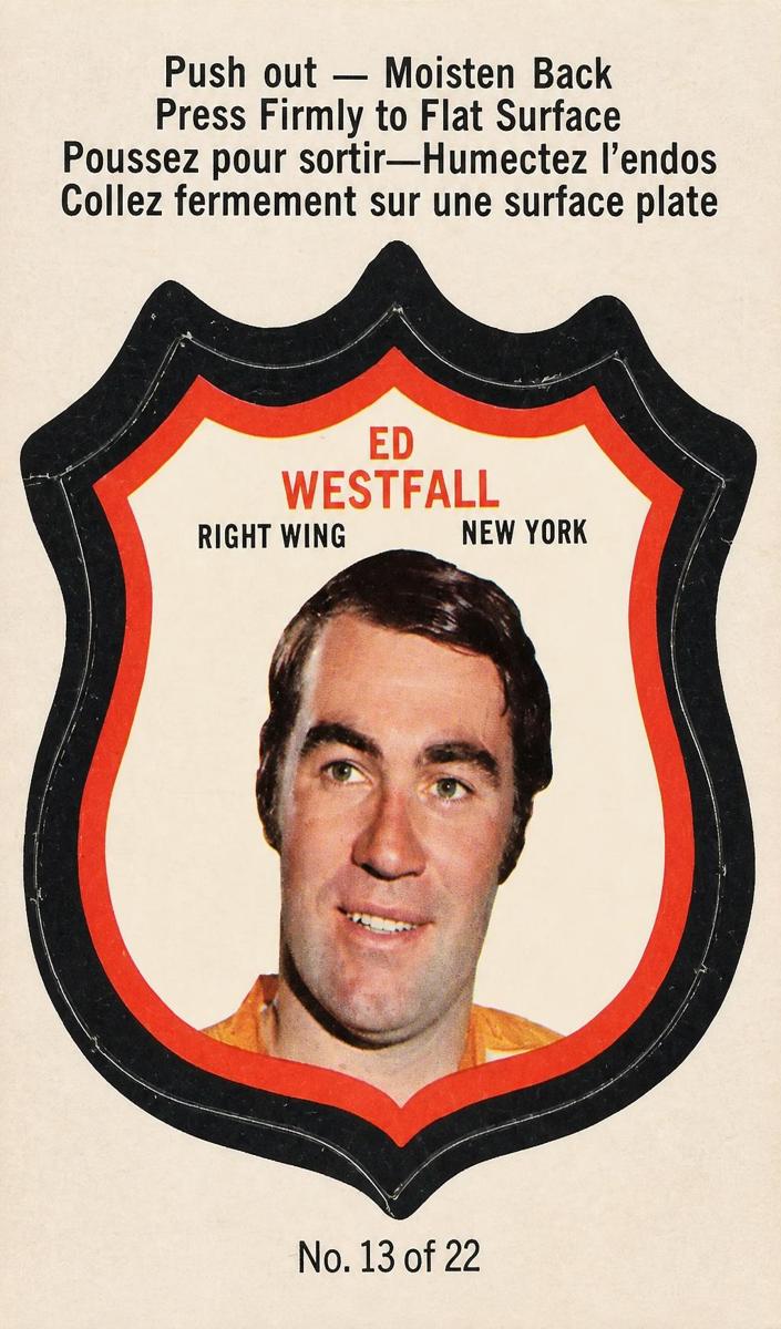 1972 Ed Westfall #13