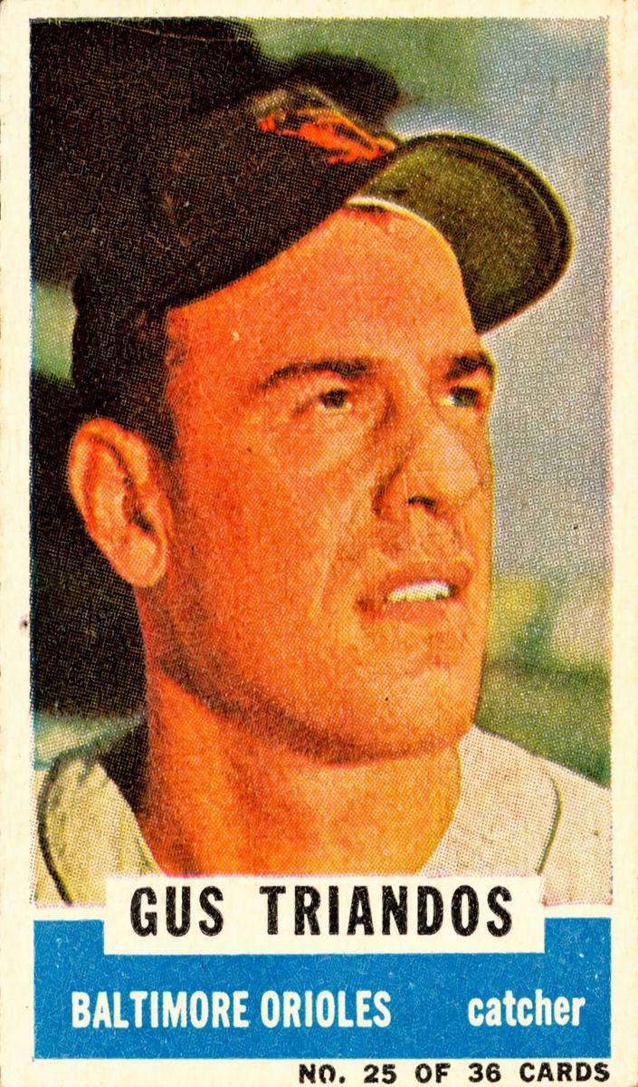 1961 Gus Triandos #25