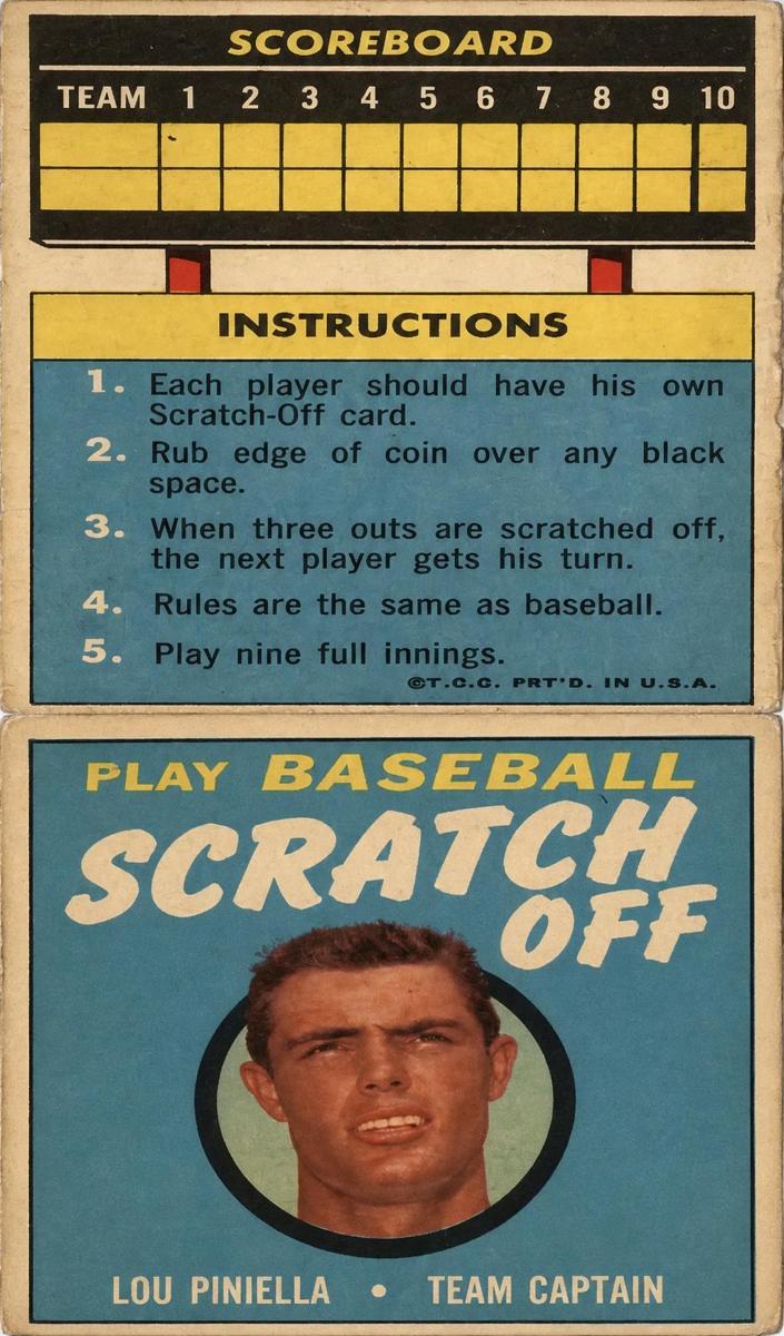 1971 Lou Piniella #NNO