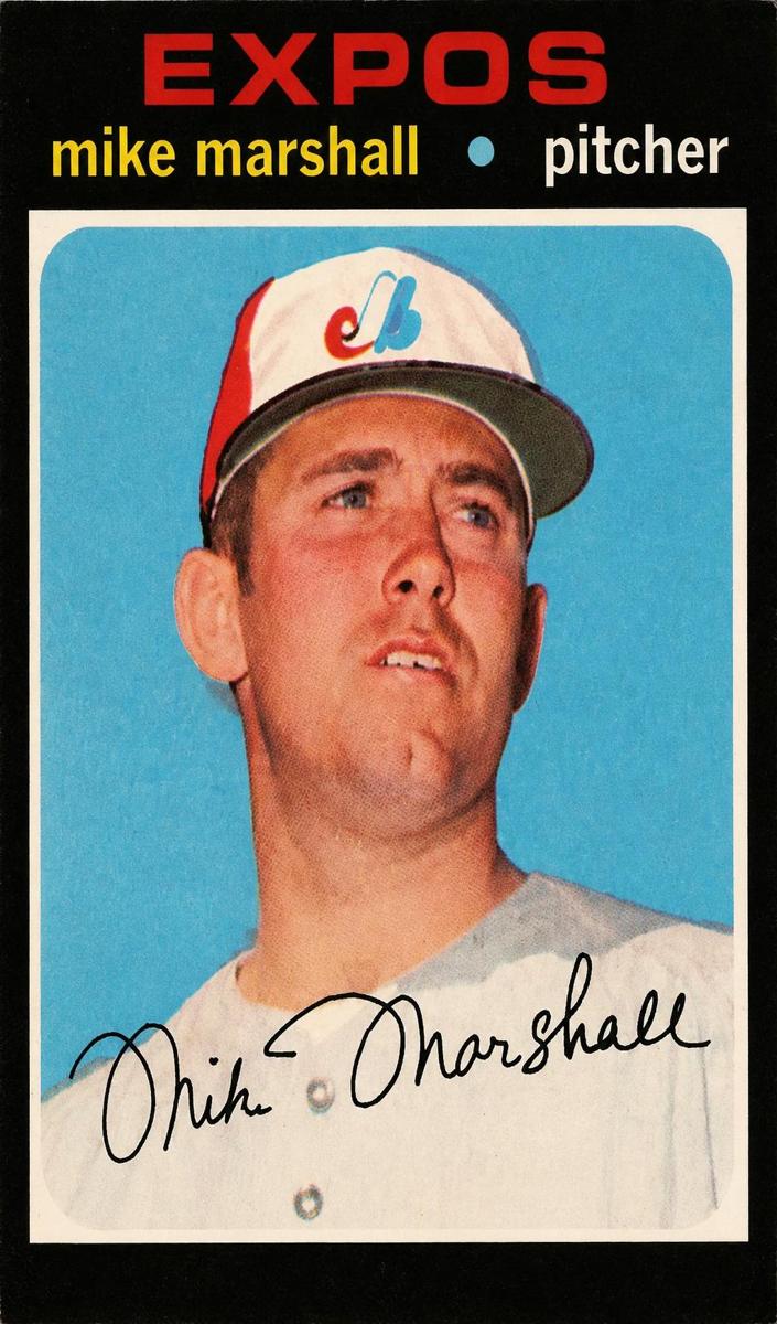 1971 Topps Mike Marshall #713 card