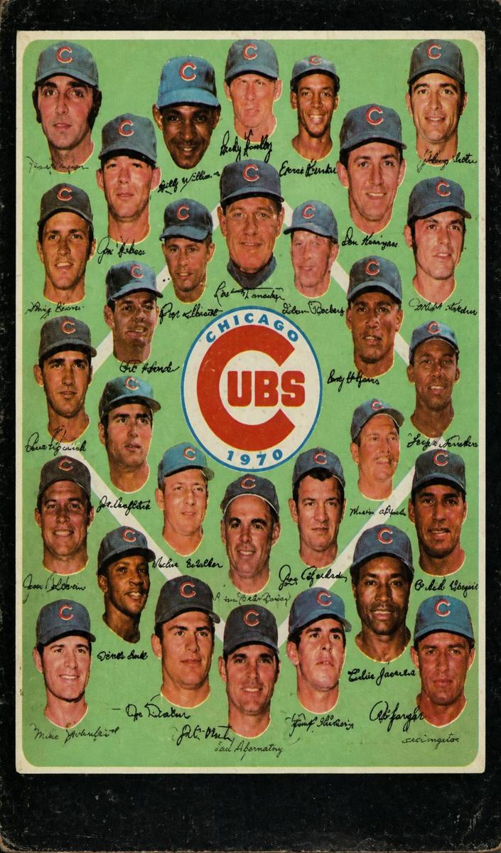 1971 Cubs Team #502