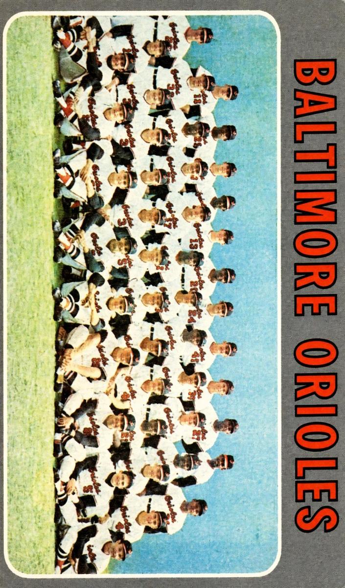 1970 Orioles Team #387