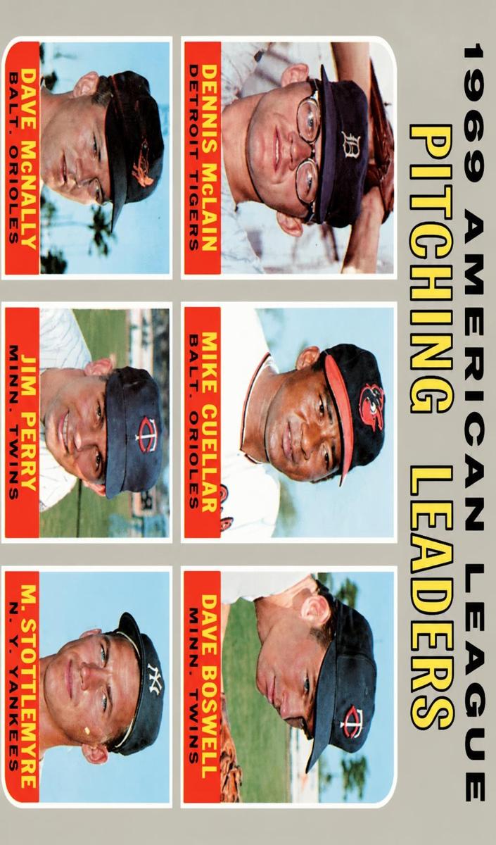 1970 AL Pitching Leaders #70