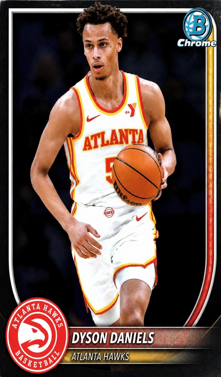 Dyson Daniels 2025 Bowman Basketball card