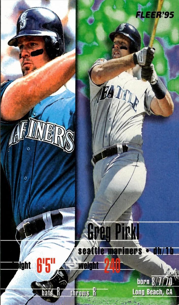 1995 Fleer Greg Pirkl #274 card