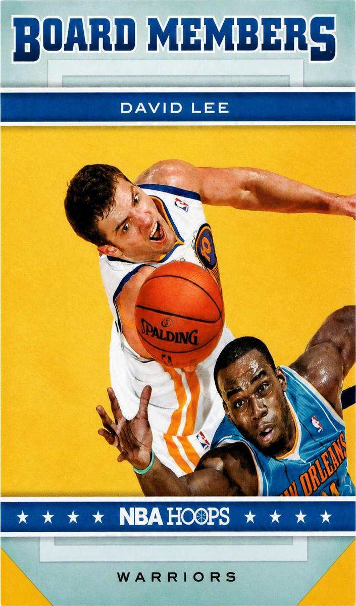2012 Panini Hoops David Lee #15 card