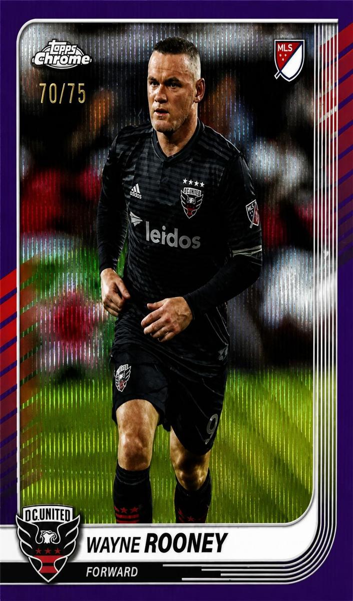 2025 Wayne Rooney [Purple Wave Refractor] #35