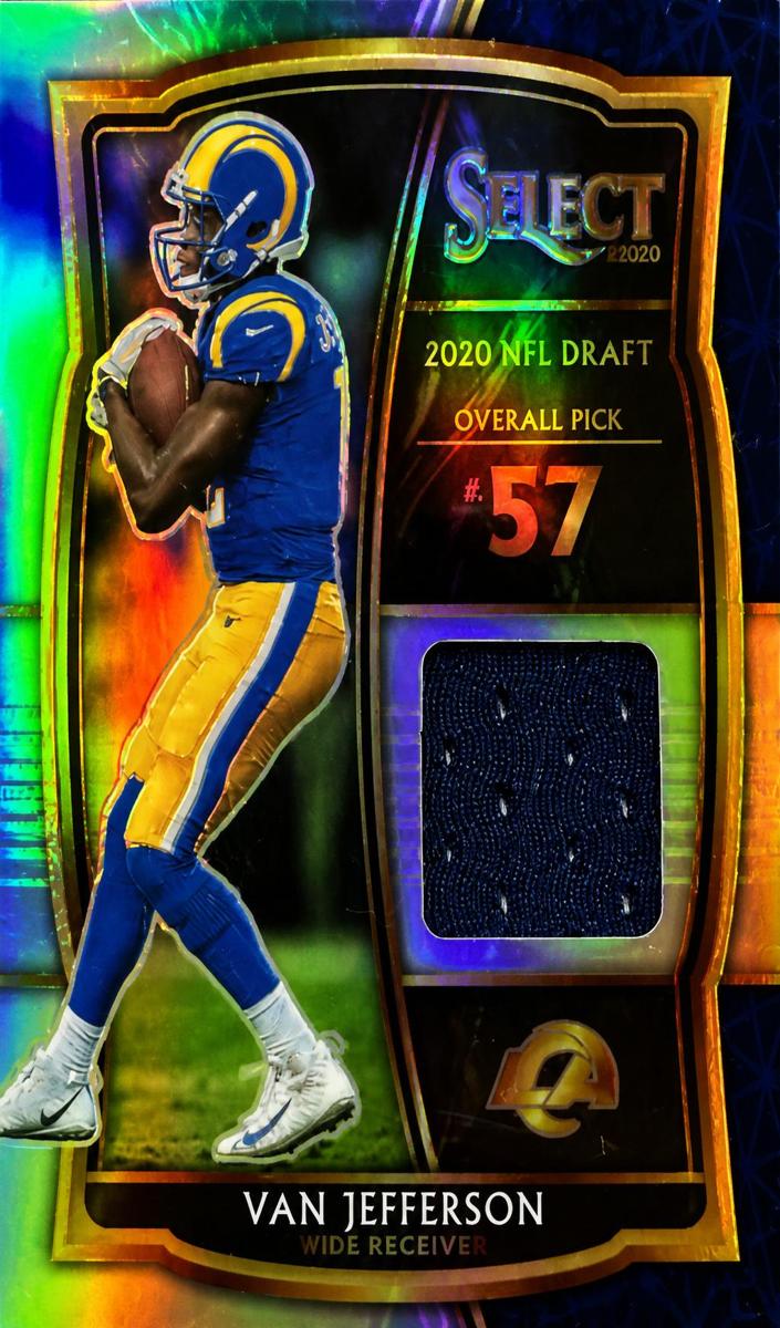 2020 Panini Select Van Jefferson #DS-VJE card