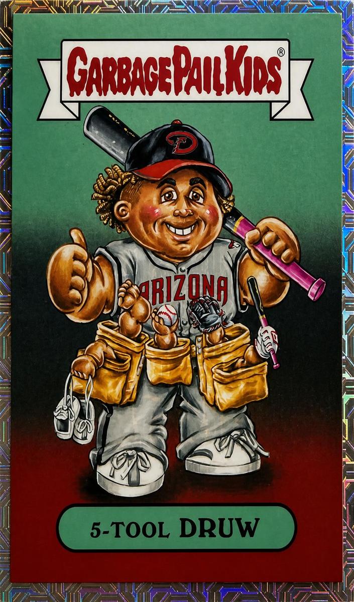 2024 Topps Garbage Pail Kids #BGP2 5-Tool Druw front
