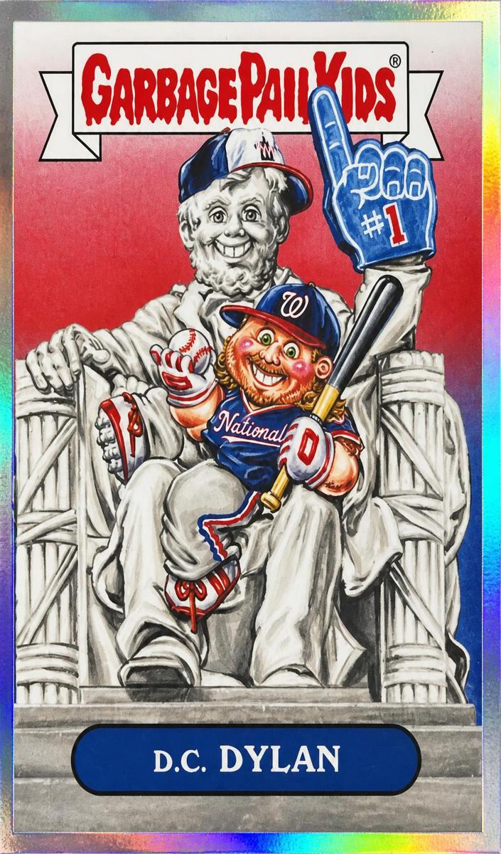 2024 Topps Bowman Chrome Bowman Garbage Pail Kids #BGP19 Dc Dylan front