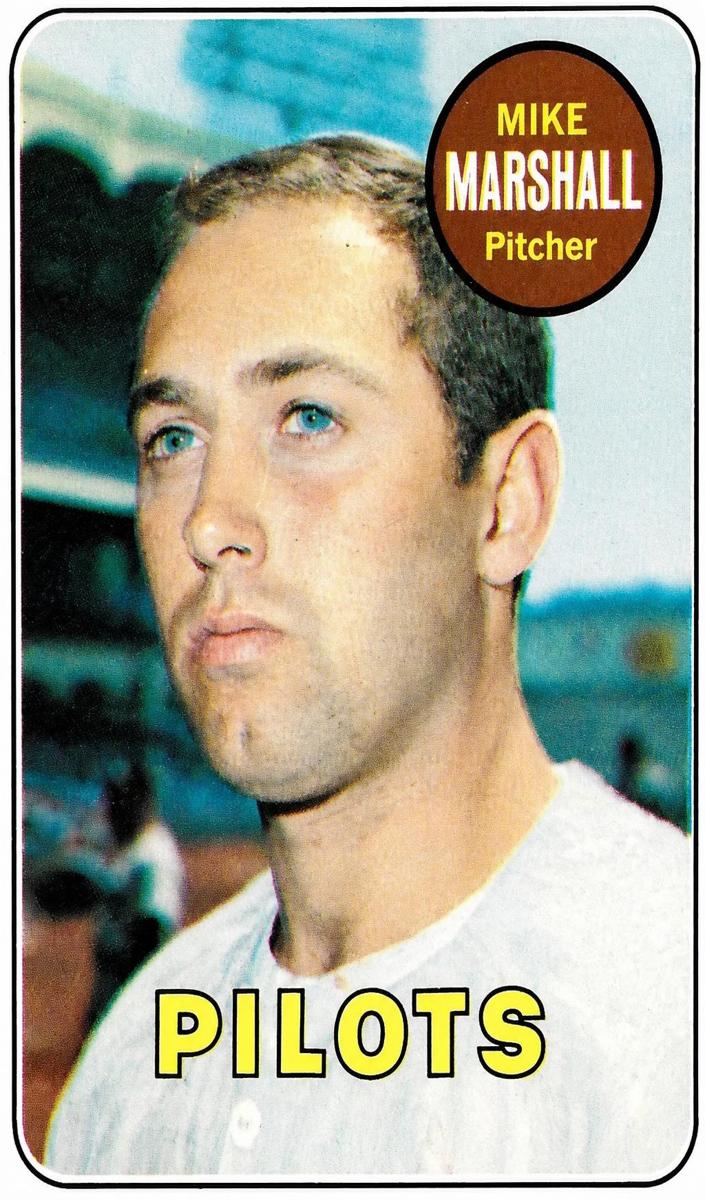 1969 Topps Mike Marshall #17 card