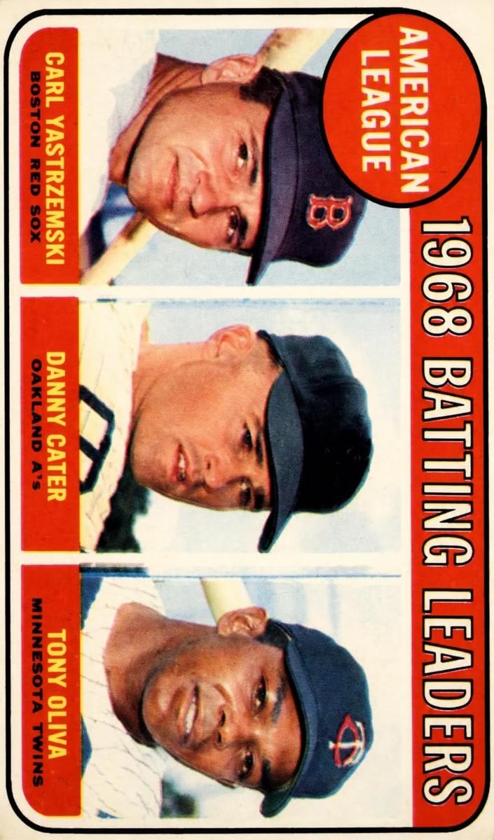 1969 AL Batting Leaders #1
