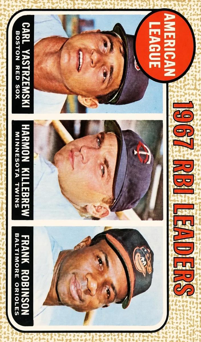 1968 AL RBI Leaders #4