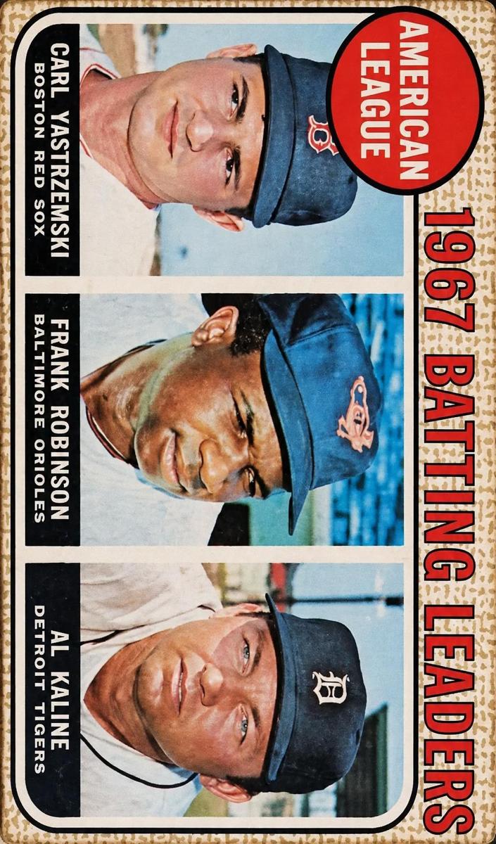 1968 AL Batting Leaders #2