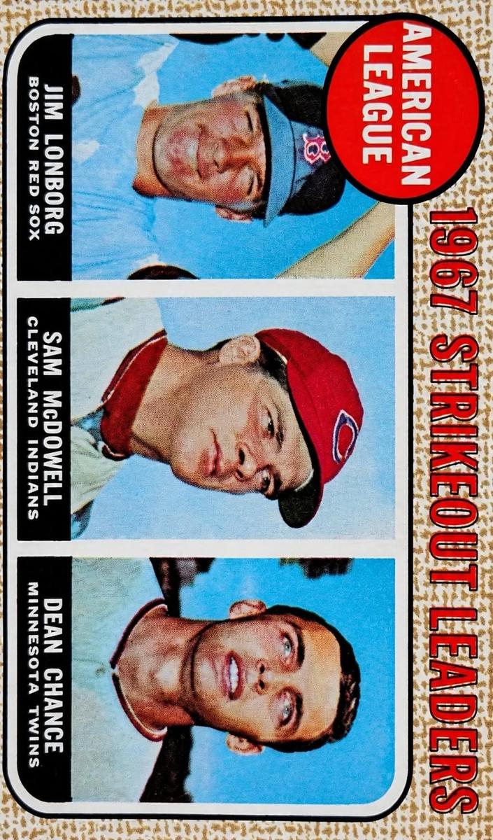 1968 AL Strikeout Leaders #12