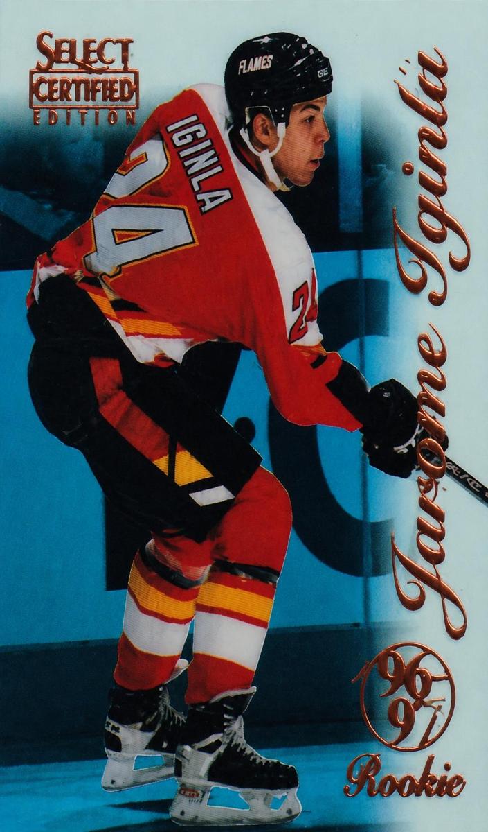1996 Jarome Iginla [Mirror Blue] #93