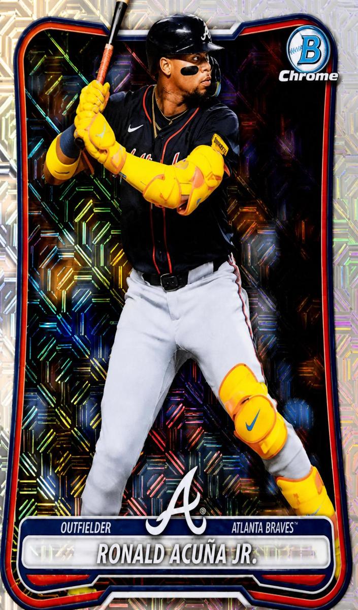 Ronald Acuna Jr. 2026 Bowman Mega Box card