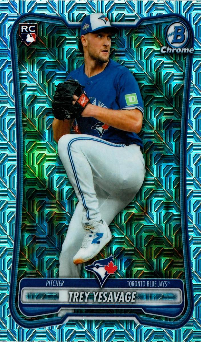 Trey Yesavage 2026 Bowman Mega Box card