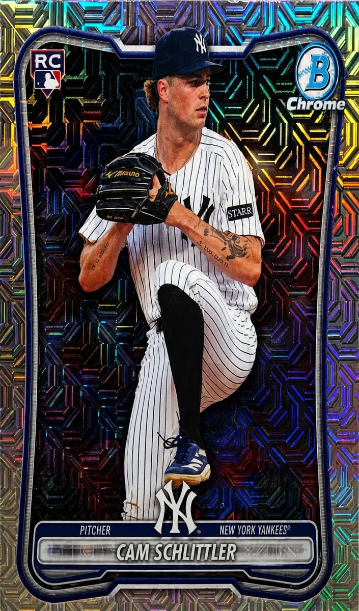 Cam Schlittler 2026 Bowman Mega Box card