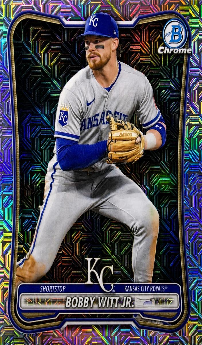 Bobby Witt Jr. 2026 Bowman Mega Box card
