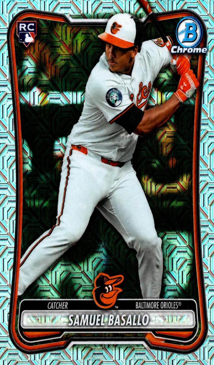 Samuel Basallo 2026 Bowman Mega Box card