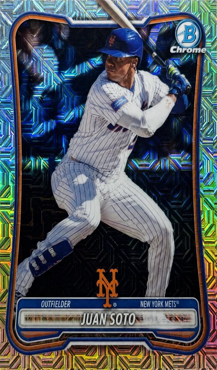 Juan Soto 2026 Bowman Mega Box card