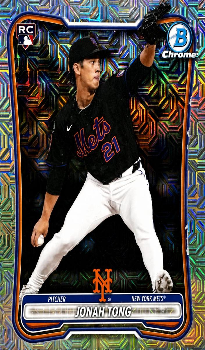 Jonah Tong 2026 Bowman Mega Box card
