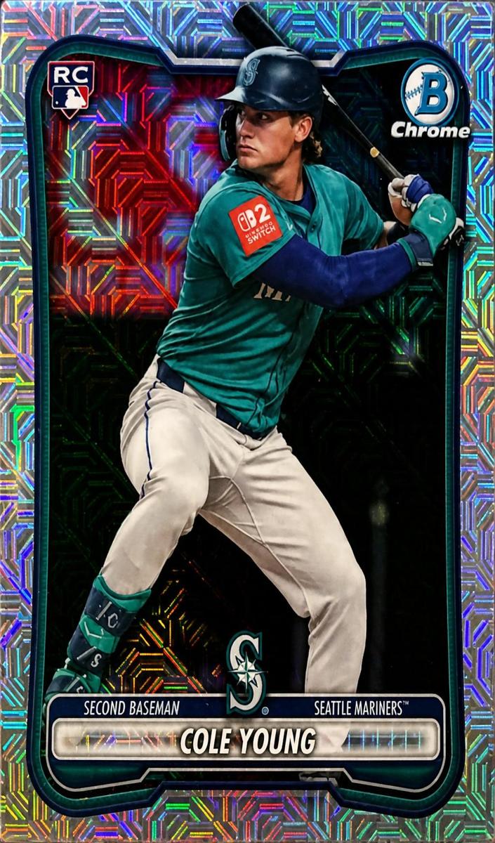 Cole Young 2026 Bowman Mega Box Chrome Baseball