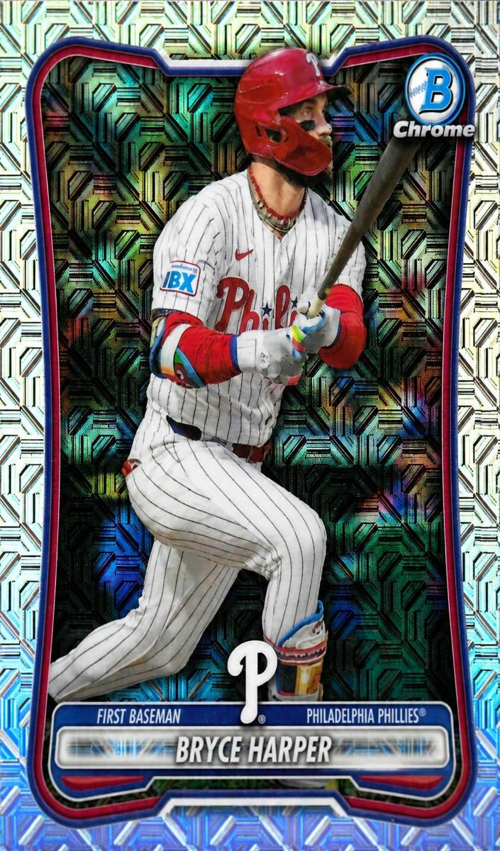 Bryce Harper 2026 Bowman Mega Box card
