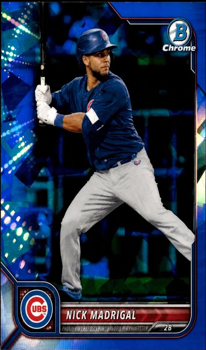 2022 Bowman Chrome Sapphire Nick Madrigal #4 card