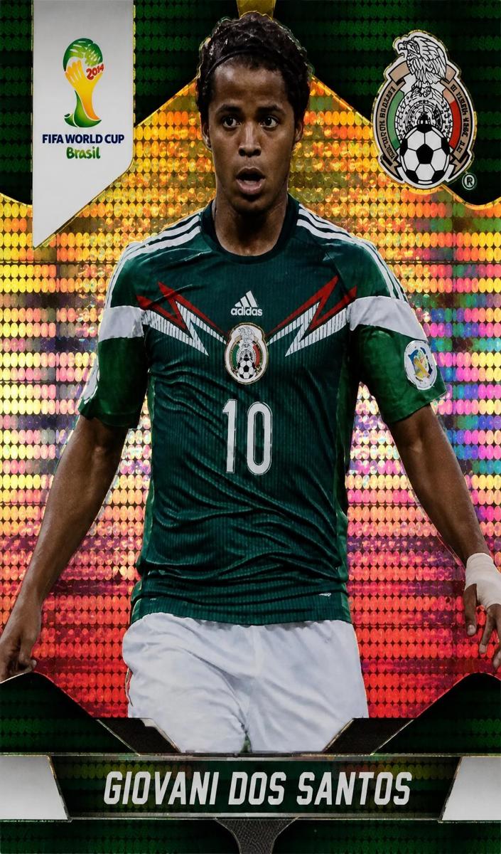 2014 Giovani Dos Santos [Yellow and Red Pulsar] #147