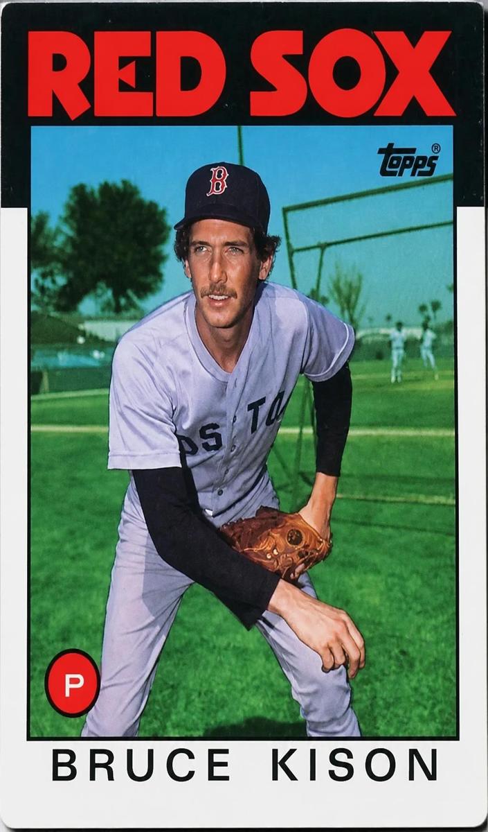 1986 Topps Bruce Kison #117 card