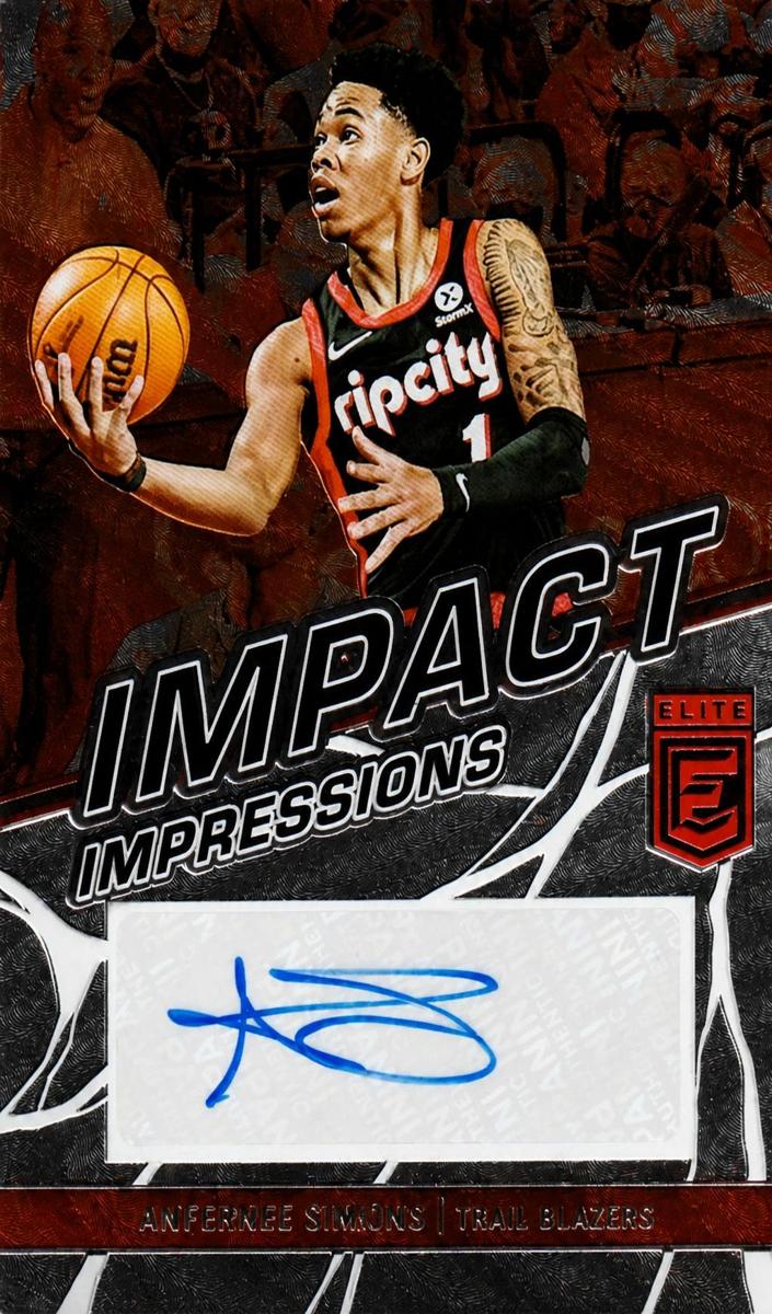 2022 Anfernee Simons #II-AFS