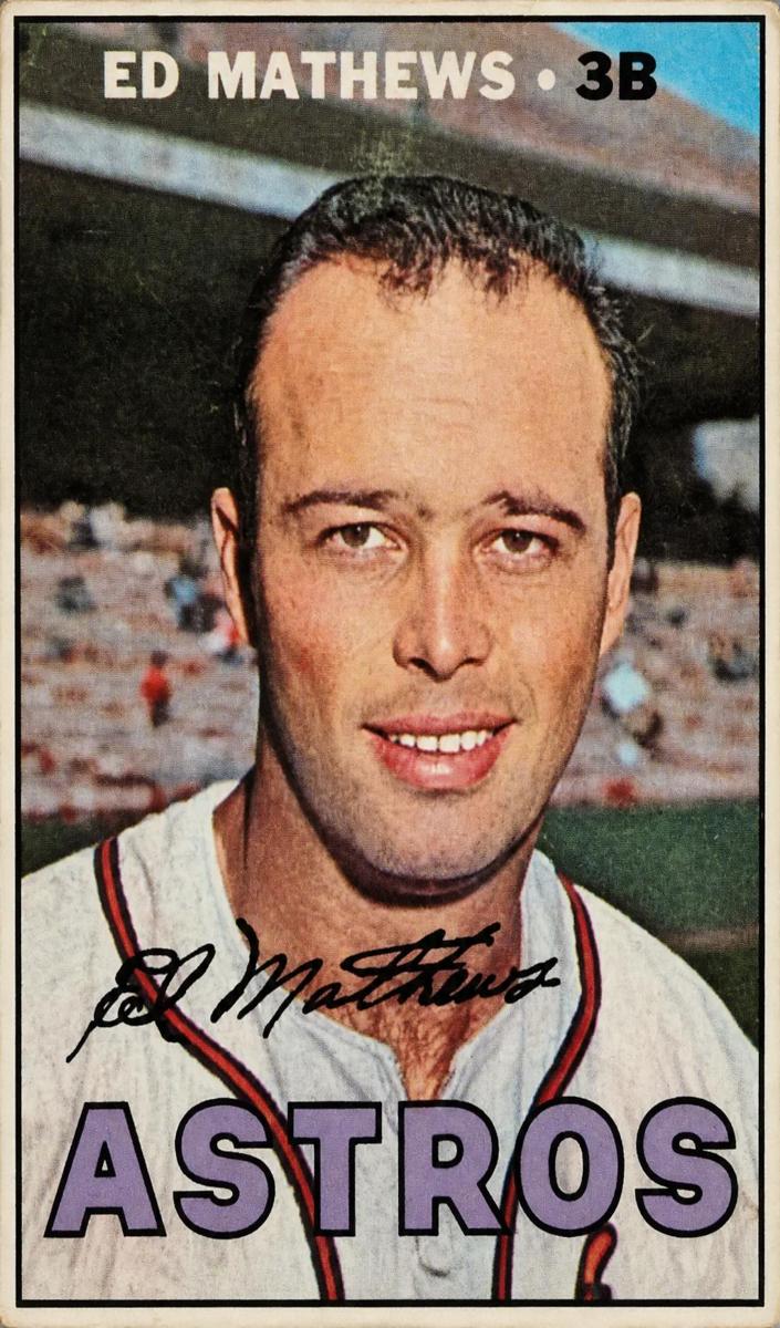 1967 Ed Mathews #166