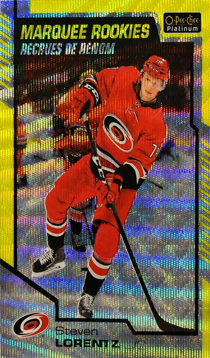 2020 O-Pee-Chee Platinum Steven Lorentz [Violet Pixels] #184 card