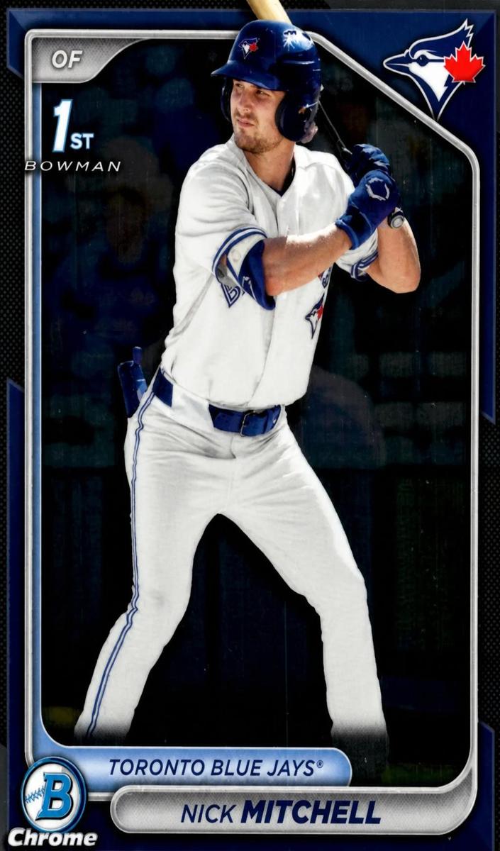 Nick Mitchell 2024 Bowman Draft Chrome card