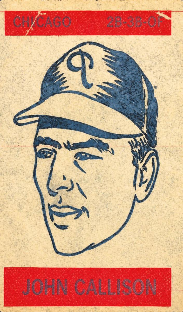 1965 John Callison #NNO