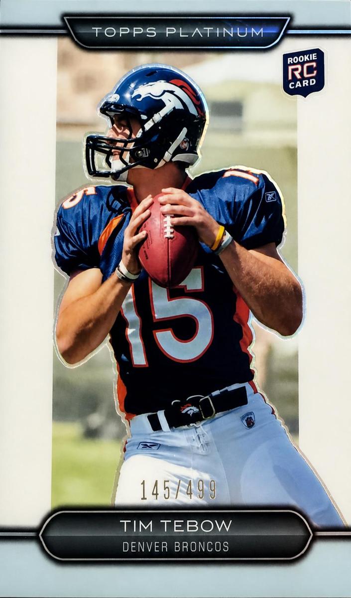 2010 Tim Tebow [White Refractor] #79