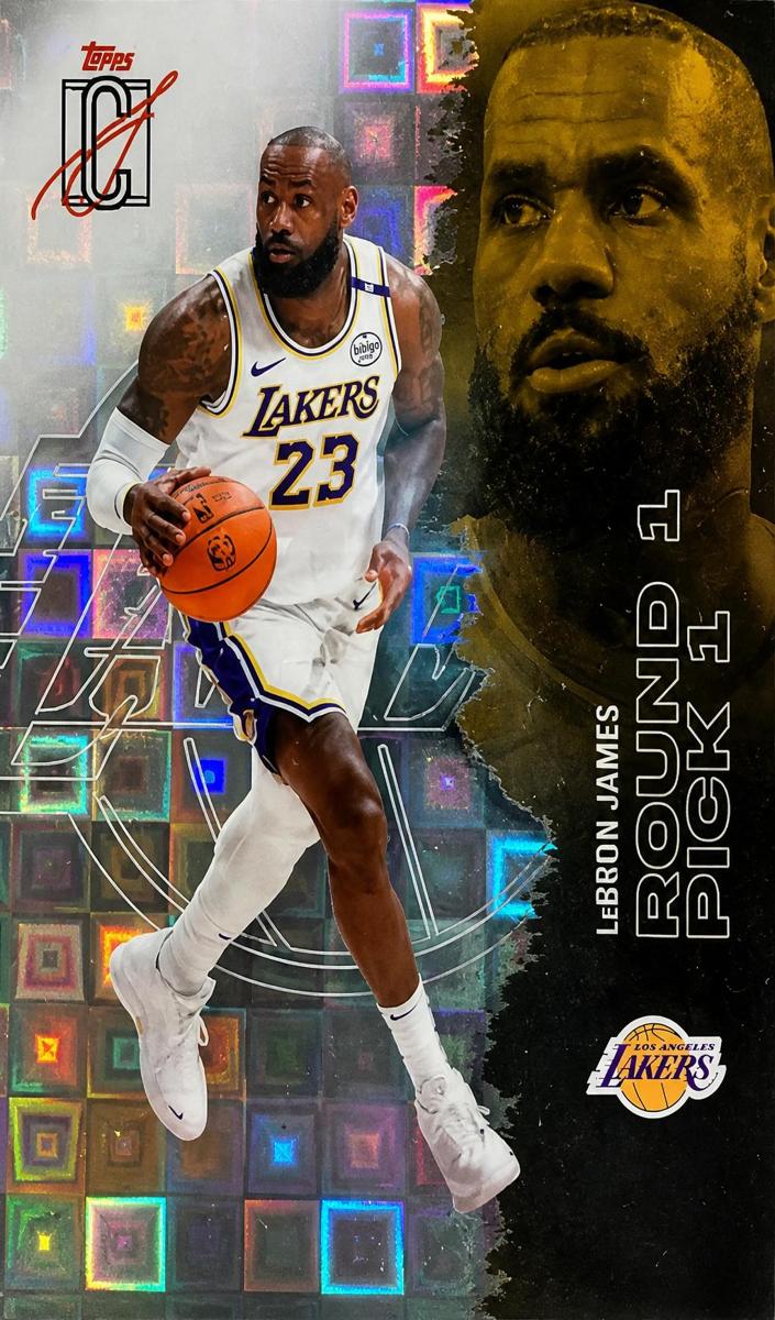 LeBron James 2025-26 Signature Class Basketball card