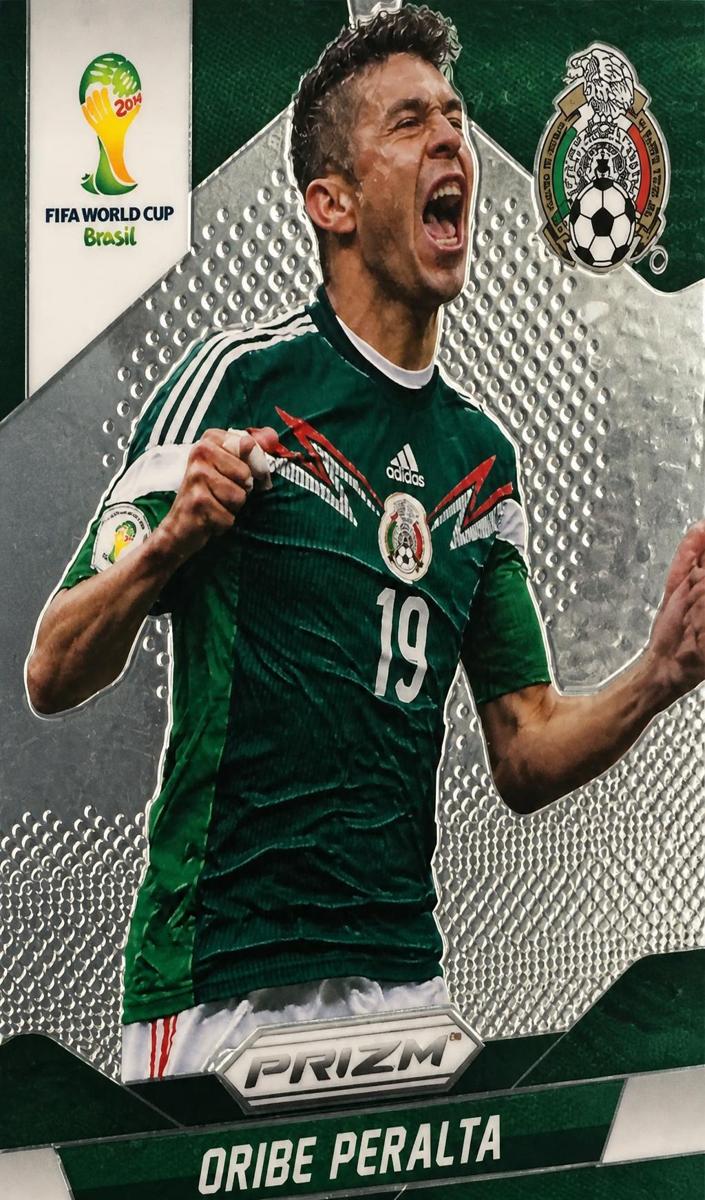 2014 Panini Prizm World Cup Oribe Peralta [Purple] #149 card