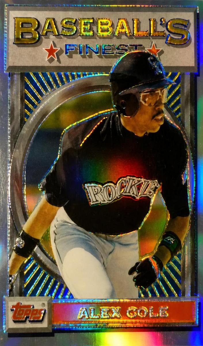 1993 Alex Cole [Refractor] #12