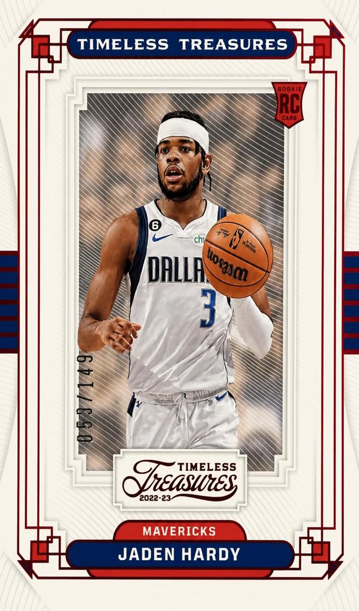 2022 Panini Chronicles Jaden Hardy #362 card