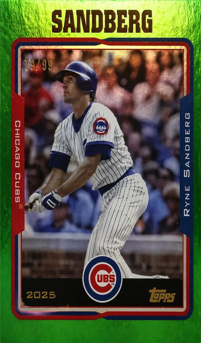 2025 Ryne Sandberg [Green Foilboard] #299