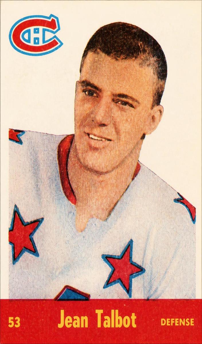 1955 Jean-Guy Talbot #53