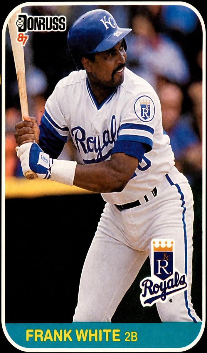 1987 Frank White #255