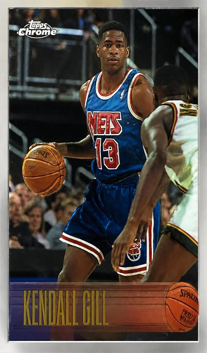 Kendall Gill 1996 Topps Chrome Basketball